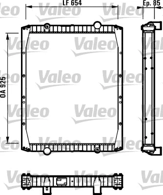 Radiator, engine cooling (730337)