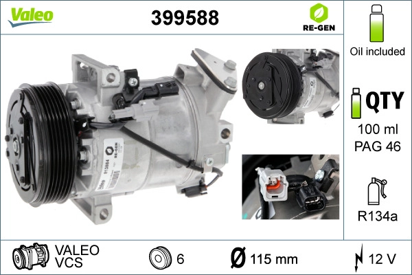 Compressor, air conditioning (399588)