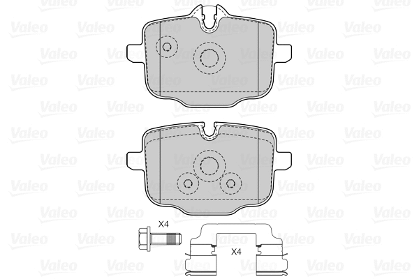 Brake Pad Set, disc brake (601521)
