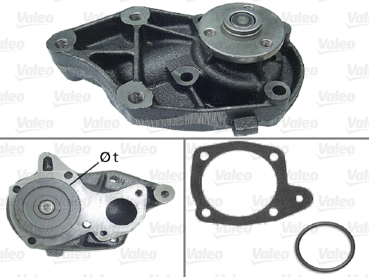 Water Pump, engine cooling (506167)