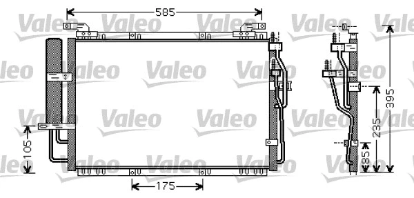 Condenser, air conditioning (818075)