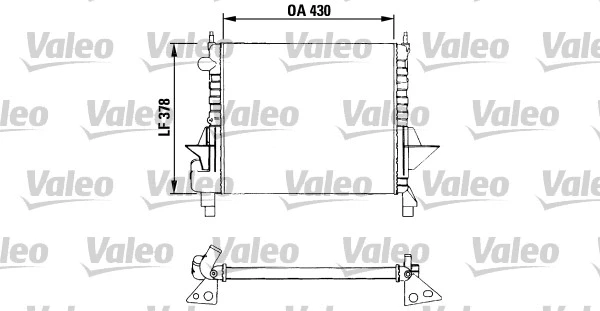 Radiator, engine cooling (730633)