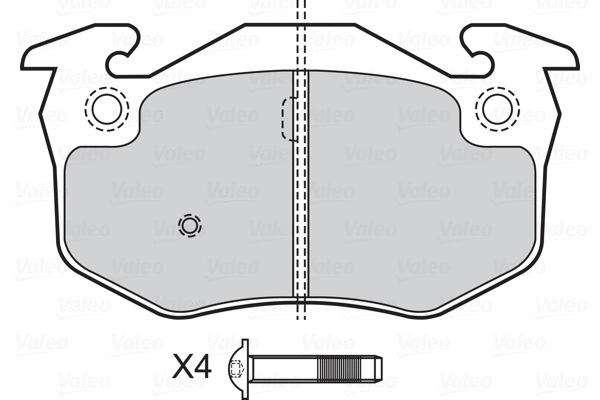Brake Pad Set, disc brake (670158)