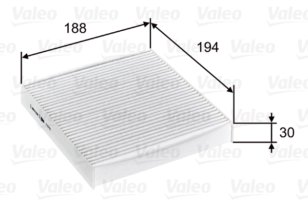 Filter, cabin air (715755)