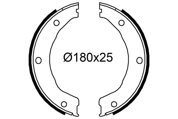 Brake Shoe Set (564247)
