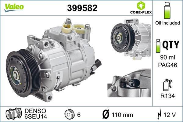 Compressor, air conditioning (399582)
