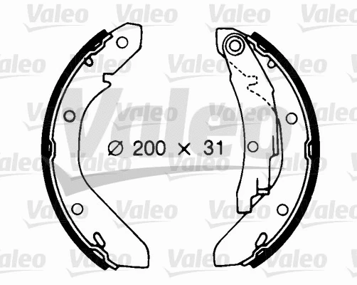 Brake Shoe Set (562678)