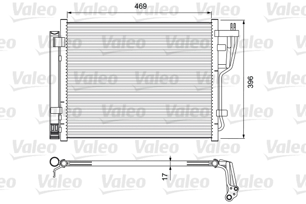 Condenser, air conditioning (814070)