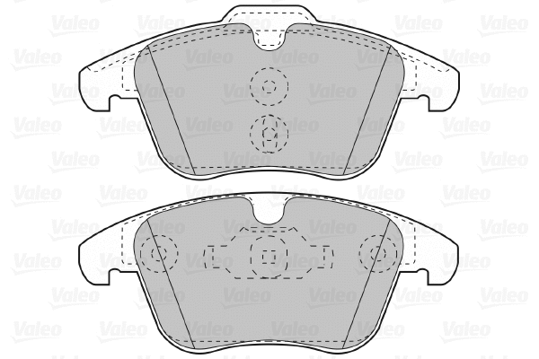 Brake Pad Set, disc brake (598879)