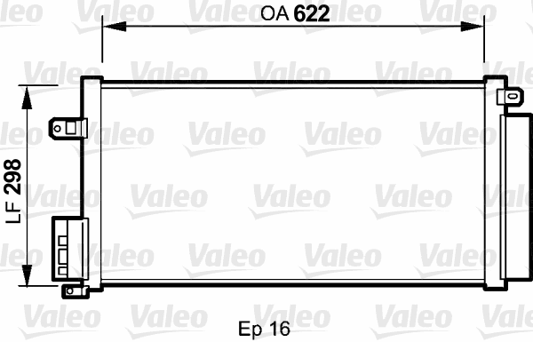 Condenser, air conditioning (818192)