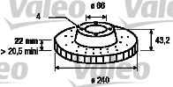 Brake Disc (186613)