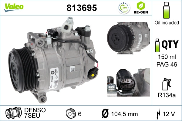 Compressor, air conditioning (813695)