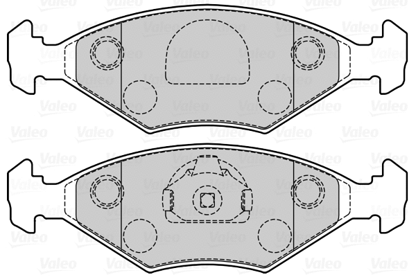Brake Pad Set, disc brake (670082)