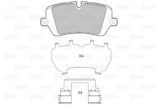Brake Pad Set, disc brake (601360)