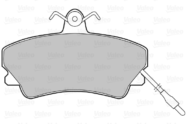 Brake Pad Set, disc brake (598382)