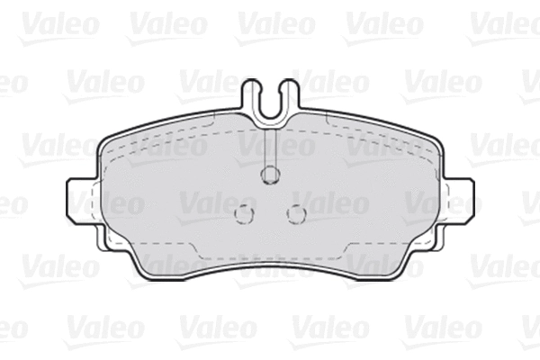 Brake Pad Set, disc brake (301549)