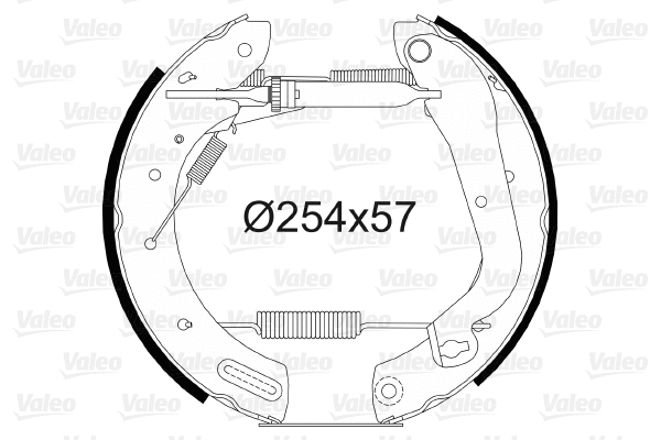 Brake Shoe Set (554810)