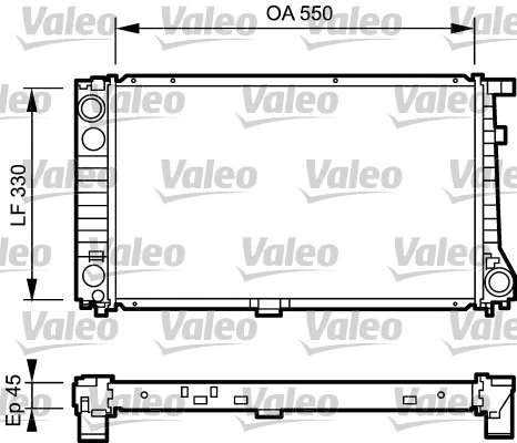 Radiator, engine cooling (734289)