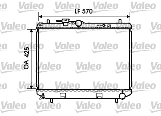 Radiator, engine cooling (734865)
