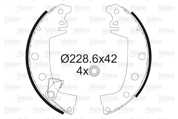 Brake Shoe Set (562383)