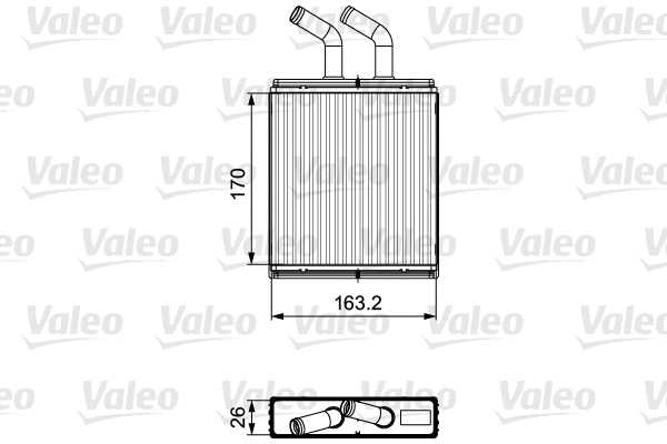 Heat Exchanger, interior heating (811561)