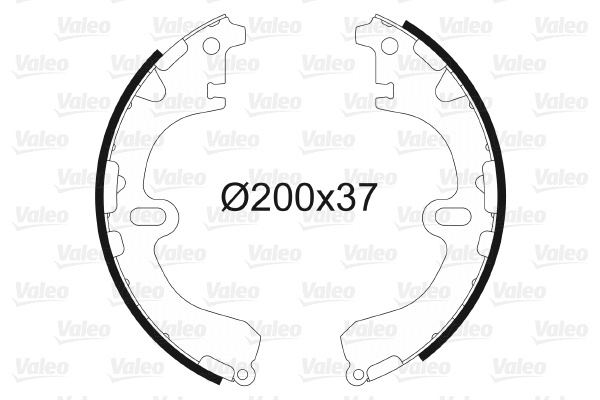 Brake Shoe Set (562563)