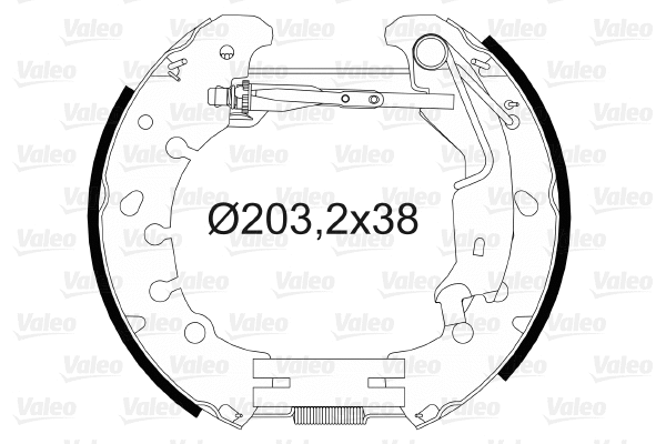 Brake Shoe Set (554887)