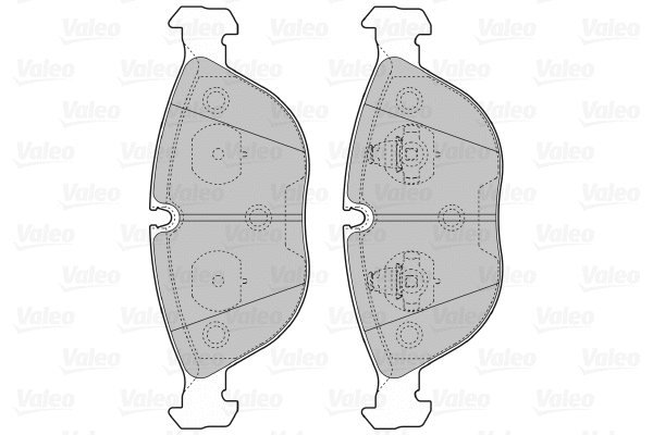 Brake Pad Set, disc brake (598712)
