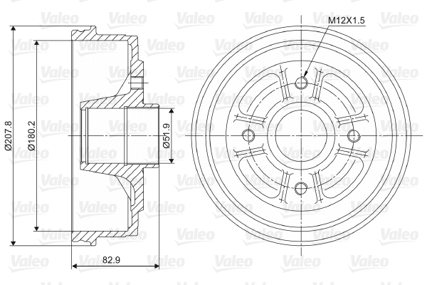 Brake Drum (237023)