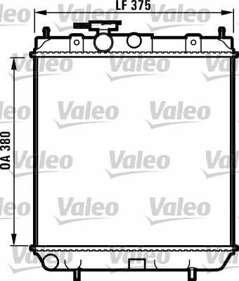 Radiator, engine cooling (731286)