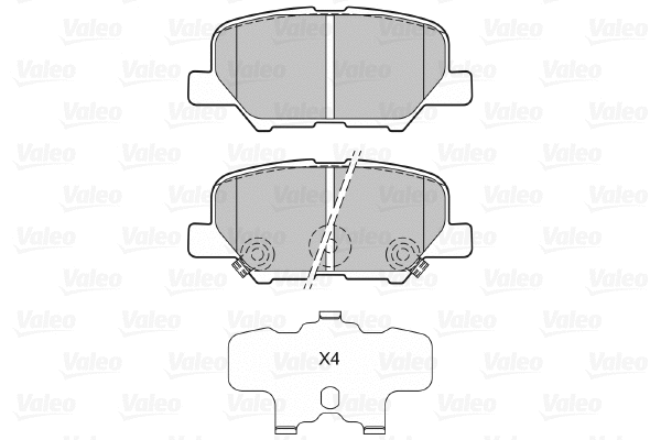 Brake Pad Set, disc brake (601361)