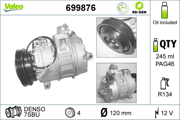 Compressor, air conditioning (699876)