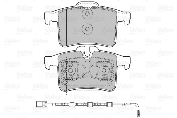 Brake Pad Set, disc brake (601476)
