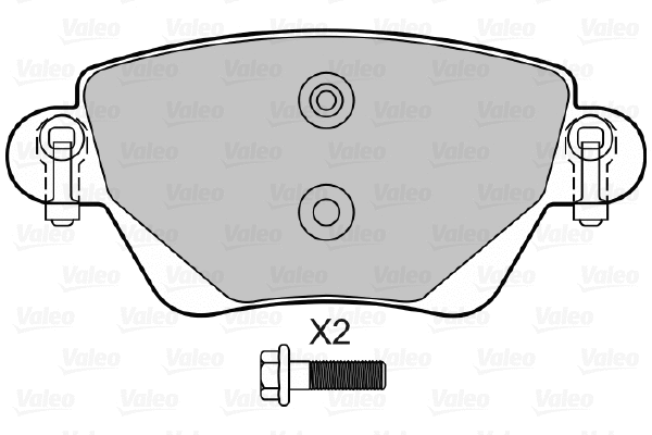 Brake Pad Set, disc brake (598527)