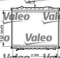 Radiator, engine cooling (735528)