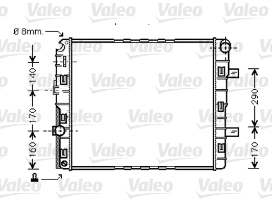 Radiator, engine cooling (733423)