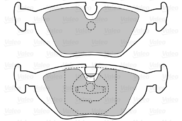 Brake Pad Set, disc brake (598386)
