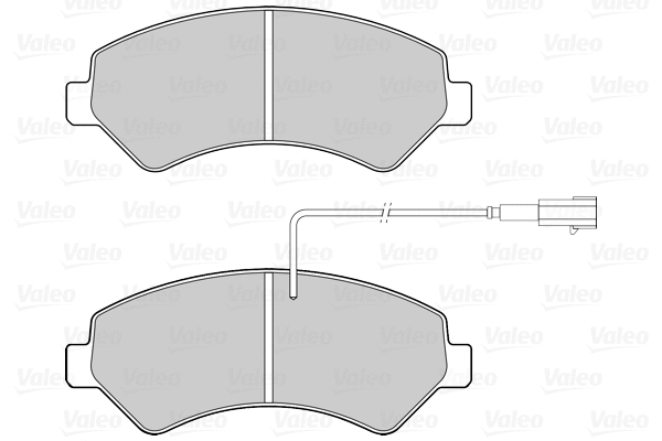 Brake Pad Set, disc brake (302264)