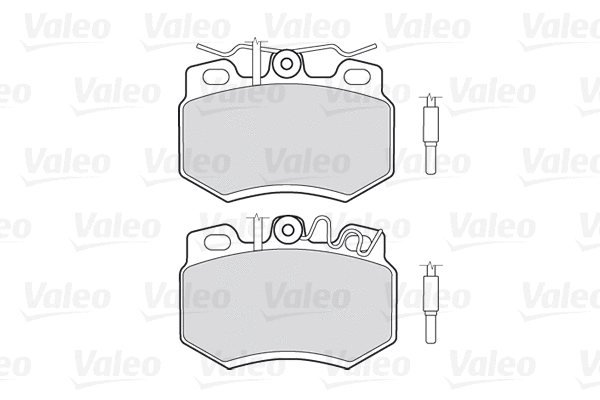 Brake Pad Set, disc brake (301119)