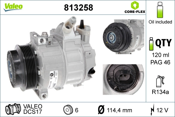 Compressor, air conditioning (813258)