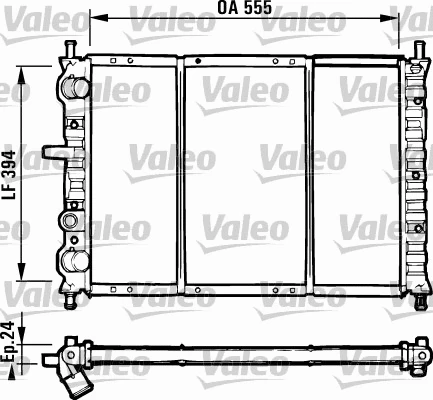Radiator, engine cooling (731581)