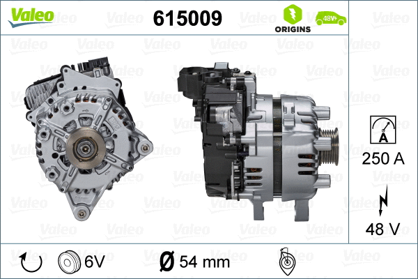 Alternator, starter