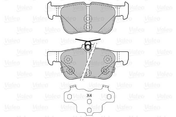 Brake Pad Set, disc brake (601479)