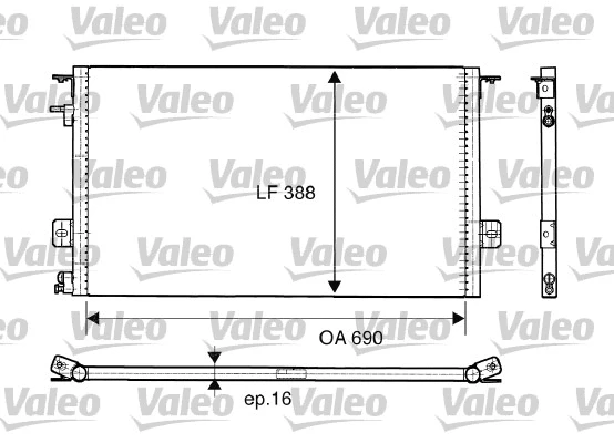 Condenser, air conditioning (816945)