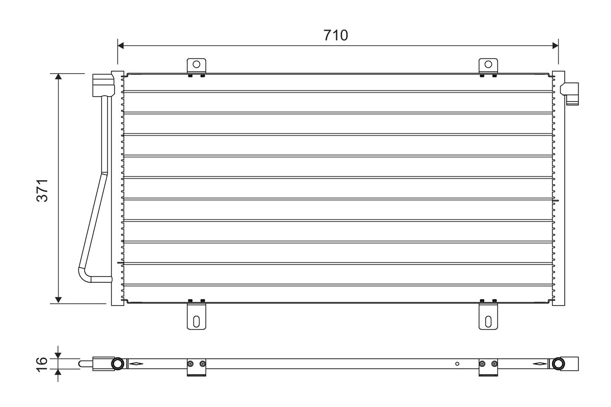 Condenser, air conditioning (817742)