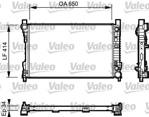 Radiator, engine cooling (732743)