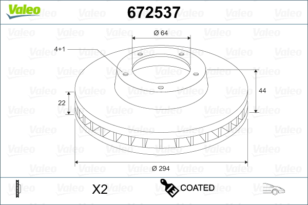 Brake Disc (672537)