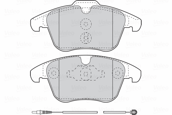 Brake Pad Set, disc brake (670056)