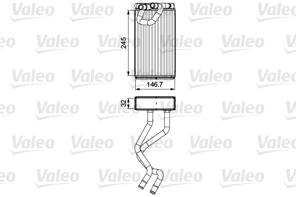Heat Exchanger, interior heating (811547)