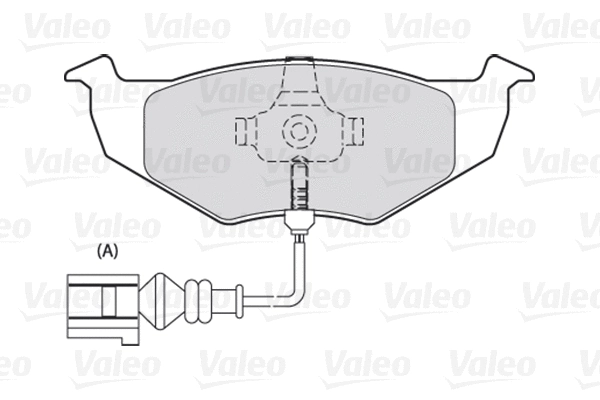 Brake Pad Set, disc brake (301488)